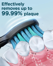 Load image into Gallery viewer, Coulax Electric Toothbrush for Adults and Kids - Coulax Electric Toothbrush, Rechargeable Toothbrush, Electric Toothbrush with 8 Brush Heads, 5 Modes, 2 Minute Timer, Dark Black