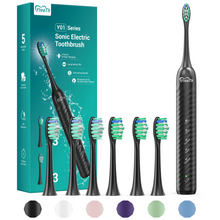 Load image into Gallery viewer, Electric Toothbrush Sonic Toothbrush - One Charge for 180 Days Electric Toothbrush with 6 Replacement Brushes