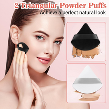 Load image into Gallery viewer, Professional 20PCs Makeup Brush Set, LUXBRU with Foundation Eyebrow Blending Concealer Blush Eyeshadow Contour Powder Brush, Brushes Kit with Travel Case & 2 Powder Puff-White