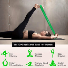 Load image into Gallery viewer, BESTOPE PRO Resistance Band Pull Up Assist Band Premium Latex Durable Workout Exercise Loop band Stretch Training Fitness Band Green for Men Women Home Gym Powerlifting Yoga