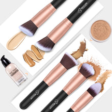 Load image into Gallery viewer, Makeup Brushes Makeup Brush Set - 16 Pcs BESTOPE PRO Premium Synthetic Foundation Concealers Eye Shadows Make Up Brushes set,Eyeliner Brushes(Rose Gold)