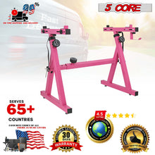 Load image into Gallery viewer, 5 Core Keyboard Stand Z Style Height Width Adjustable Portable Heavy Duty Electric Piano Stands - PINK - KS Z1 BPNK HD