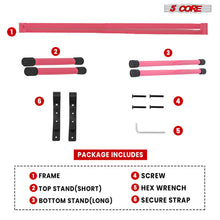 Load image into Gallery viewer, 5 Core Keyboard Stand Digital Piano Riser Adjustable X Style Electric Key Board Casio Synth Holder Foldable Portable Fits 54 61 88 Keys - KS 1X