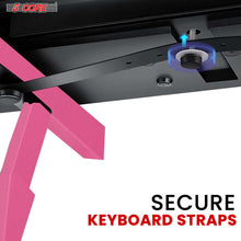 Load image into Gallery viewer, 5 Core Keyboard Stand Z Style Height Width Adjustable Portable Heavy Duty Electric Piano Stands - PINK - KS Z1 BPNK HD