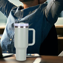 Load image into Gallery viewer, 40oz V2 large capacity tumbler, With Handle And Straw Lid, Insulated Reusable Stainless Steel Water Bottles Travel Mug Coffee Cup car cup water cup For Men Women Outdoor Camping Driving, gift
