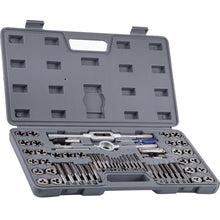 Load image into Gallery viewer, VEVOR Tap and Die Set, 60 PCS Tap Set Metric and Sae with Metal Storage Case, Carbon Steel pipe threader for Internal and External, Tap & Die Sets Used for Create New Threads or Repair Damaged Threads
