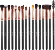 Load image into Gallery viewer, 16pcs Pinceaux Maquillage Pour Les Yeux, Pinceaux Maquillage Professionnels Pour Fond de Teint L’anticernes et Correcteur On touring, Blush, Highlighter, Lèvre…