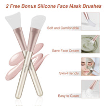 Load image into Gallery viewer, BESTOPE Pro Makeup Brushes 16PCs Premium Synthetic Professional Makeup Brush set with 2PCs Silicone Face Mask Brush 1 Makeup Sponge and 1 Brush Cleaner Foundation Brushes Blending Shadows Make Up Brushes