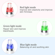 Load image into Gallery viewer, Mitesserentferner Vakuum Porensauger Multifunktions Mitessersauger Heizmodus 3 Modi BESTOPE Pro mit 6 Ersatzsonden und 4 Komedonenquetscher Set