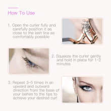 Load image into Gallery viewer, Recourbe cils maquillage professionnelle avec 8pcs Coussinets rechargeable pour toutes formes de cils (OR2)