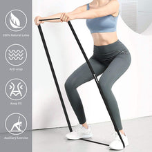 Load image into Gallery viewer, Premium Bracelet en Latex pour Homme et Femme Noir 208 x 2,2 cm