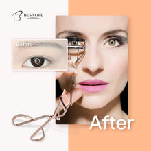 Load image into Gallery viewer, Recourbe cils maquillage professionnelle avec 8pcs Coussinets rechargeable pour toutes formes de cils (OR2)
