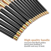 Load image into Gallery viewer, BESTOPE PRO Makeup Brushes Makeup Brush Set Professional Face Eye Blush Foundation Brushes for Powder Liquid Cream - 15 Count