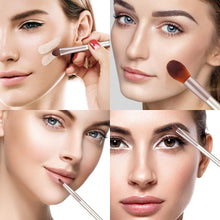 Load image into Gallery viewer, BESTOPE Pro Makeup Brushes 16PCs Premium Synthetic Professional Makeup Brush set with 2PCs Silicone Face Mask Brush 1 Makeup Sponge and 1 Brush Cleaner Foundation Brushes Blending Shadows Make Up Brushes