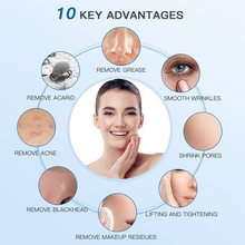 Load image into Gallery viewer, Blackhead Remover Vacuum Professional Pore Cleaner, Electric Acne Extractor , USB Rechargeable Blackhead Remover Tool Kit with 3 Modes 6 Suction Probes