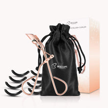 Load image into Gallery viewer, Recourbe cils maquillage professionnelle avec 8pcs Coussinets rechargeable pour toutes formes de cils (OR2)