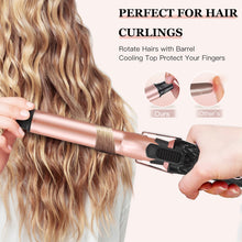 Load image into Gallery viewer, BESTOPE PRO Curling Iron Set 6 in 1 Hair Curling Wand Iron with 6 Interchangeable Ceramic Barrels(0.35'' to 1.25'') Loose Beachy Waves to Tight Curls with LCD & Temperature Control, include Glove & Clips