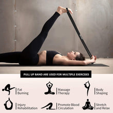 Load image into Gallery viewer, Premium Bracelet en Latex pour Homme et Femme Noir 208 x 2,2 cm