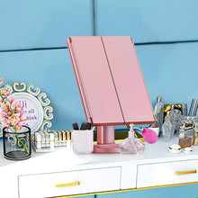 Load image into Gallery viewer, Makeup Mirror Lighted Makeup Mirror with Lights,Vanity Mirror with 2x/3x Magnification,180 Degree Rotation,Cosmetic Light Up Mirror
