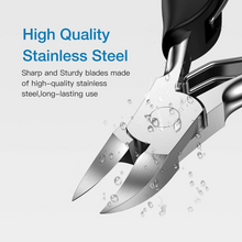 Load image into Gallery viewer, Toenail Clippers for Thick Nails Clippers for Ingrown Hard Toe Nail Fingernail Nail Scissors Nippers