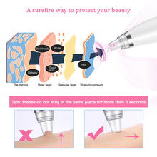 Load image into Gallery viewer, Mitesserentferner Vakuum Porensauger Multifunktions Mitessersauger Heizmodus 3 Modi BESTOPE Pro mit 6 Ersatzsonden und 4 Komedonenquetscher Set