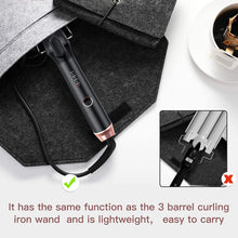 Load image into Gallery viewer, BESTOPE PRO Curling Iron 1.25 inch, 1 1/4 in Hair Curling Wand Tourmaline Ceramic Coating Hair Curler with Cool Tip Glove