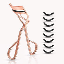 Load image into Gallery viewer, Recourbe cils maquillage professionnelle avec 8pcs Coussinets rechargeable pour toutes formes de cils (OR2)