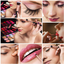 Load image into Gallery viewer, Ensemble de pinceaux de maquillage professionnels Rose doré