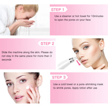 Load image into Gallery viewer, Mitesserentferner Vakuum Porensauger Multifunktions Mitessersauger Heizmodus 3 Modi BESTOPE Pro mit 6 Ersatzsonden und 4 Komedonenquetscher Set