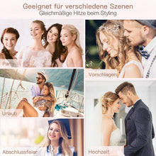 Load image into Gallery viewer, Lockenstab Set BESTOPE Pro Upate Lockenstäbe 6 in 1 Welleneisen mit Lockenwickler 30s schnelle Heizung Wellenstyler Keramikbeschichtung mit LCD-Display