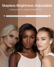 Load image into Gallery viewer, BESTOPE PRO Vanity Mirror with Lights, 23.6&#39;&#39; x 22.4&#39;&#39; Height Adjustable Hollywood Vanity Mirror with Storage, 3 Color Modes, 10X Magnification, USB Charging Port, Phone Holder, Large Makeup Mirror
