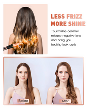 Load image into Gallery viewer, 5 in 1 Curling Iron Set - BESTOPE PRO Curling Wand Iron with Interchangeable Barrels, 0.35”-1.25” Hair Curler Wand for Hairstyle, Instant Heat Up for All Hair Types, Heat Protective Glove &amp; 2 Clips
