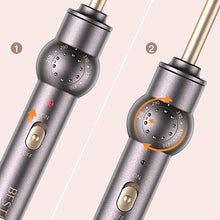 Load image into Gallery viewer, BESTOPE PRO Hair Curling Iron 1 inch with LCD Temperature Display Professional Hair Curler Curling Wand for All Hair Types,Dual Voltage and Auxiliary Curling Accessory Included, Rose Golden
