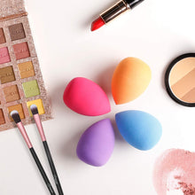 Load image into Gallery viewer, Pinceaux de Maquillage 16 Pièces Ensemble de Pinceaux de Maquillage Fond de Teint Synthétique Poudre Correcteur Pinceaux et Pinceaux Pour Les Yeux avec éponge de Maquillage (Noir16pcs)
