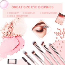 Load image into Gallery viewer, Pinselset Make Up Pinsel 20 Stück BESTOPE Pro fessionelles Kosmetikpinsel Schminkpinsel Set Augenpinsel Lidschattenpinsel Make Up Pinsel Set Champagner Gold
